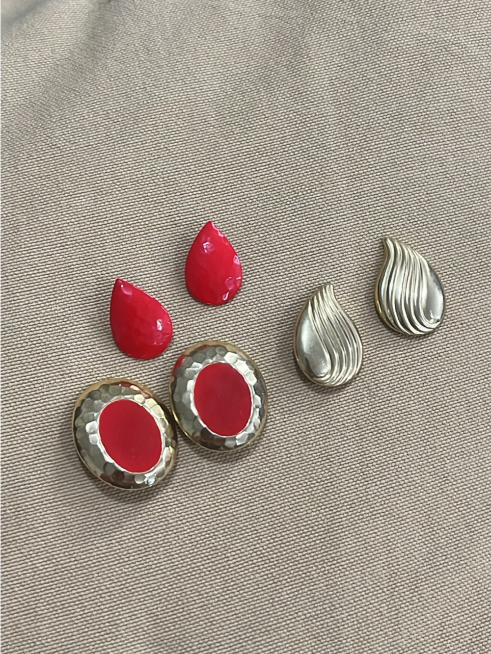Vintage Earring Jewelry Bundle Lot